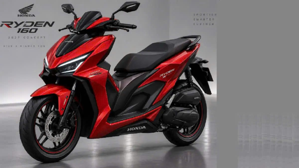 Honda Ryden 160 bất ngờ lộ diện: Cú hích mới tái định hình phân khúc xe tay ga thể thao