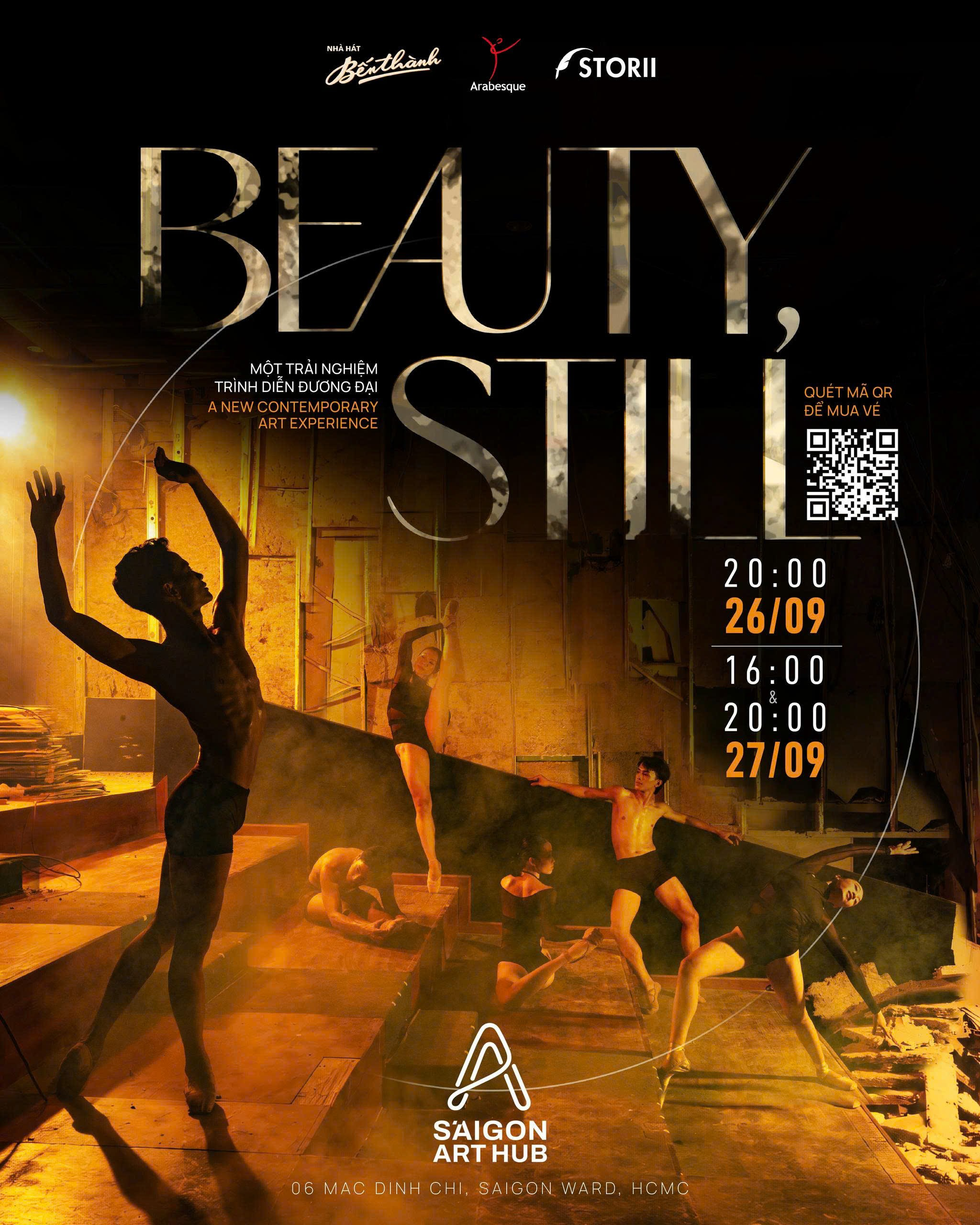 SAIGON ART HUB mở màn bằng “Beauty, Still”: Khi nghệ thuật chọn ở lại giữa một không gian chưa hoàn thiện