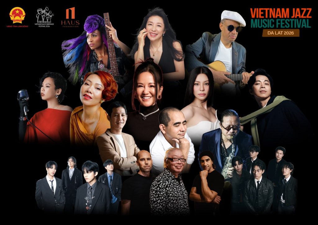 Vietnam Jazz Heritage Festival 2026. Ảnh: VIETNAM JAZZ HERITAGE FESTIVAL 2026