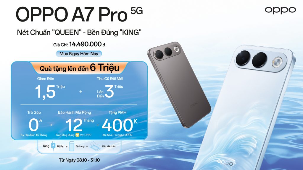 OPPO A7 Pro 5G.