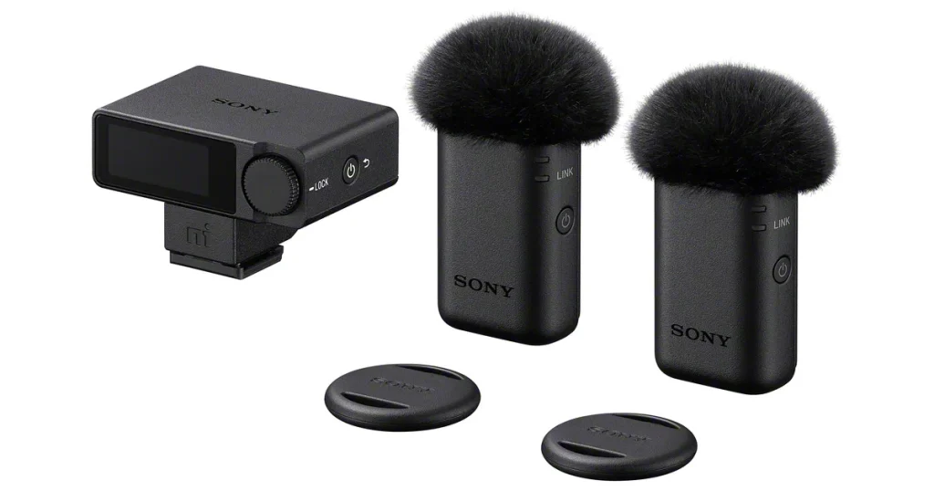 Micro không dây. Ảnh: Sony