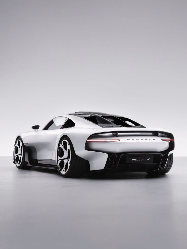 Porsche Mission S: Siêu xe động cơ giữa trên 911, không thuần điện, mở chương mới (ảnh 2)