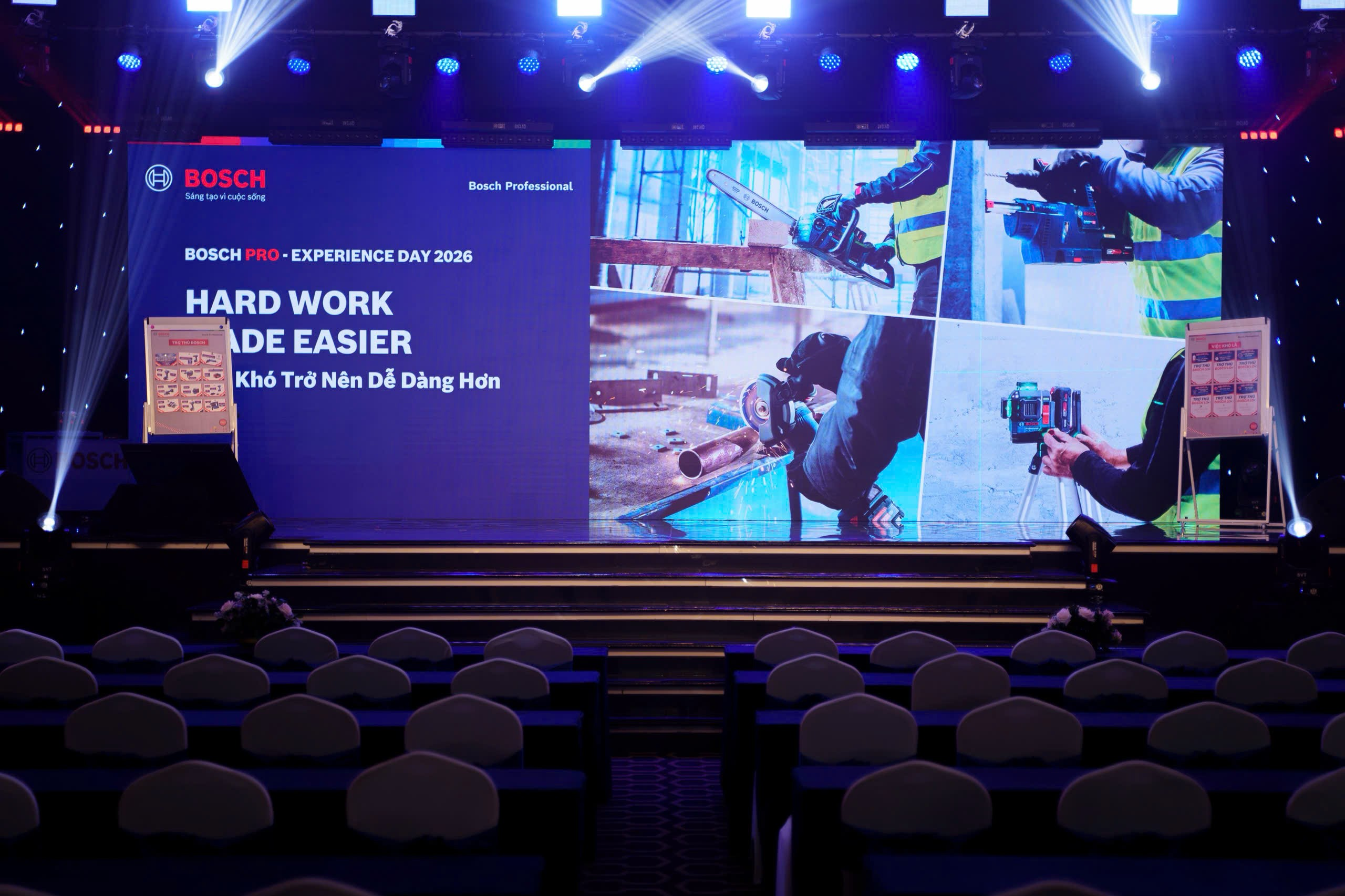 Bosch Pro Experience Day 2026: Đưa công nghệ thực tiễn đến người dùng chuyên nghiệp Việt Nam
