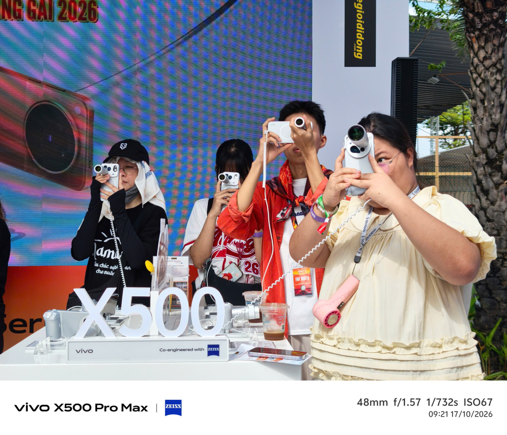 vivo X500 Series tại Anh Trai Vượt Ngàn Chông Gai 2026: Khi điện thoại trở thành công cụ fancam chuyên nghiệp (ảnh 6)