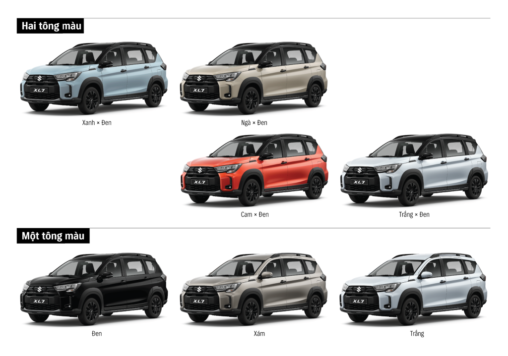 Suzuki XL7 mới ra mắt: Diện mạo khỏe hơn, 7 màu, giá từ 569,9 triệu đồng (ảnh 4)