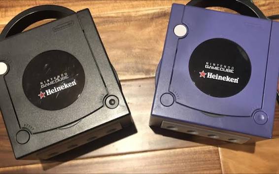 GameCube phiên bản Heineken. Ảnh: Internet