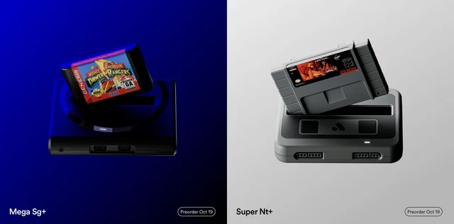 Mega Sg+ và Super Nt+. Ảnh: Analogue