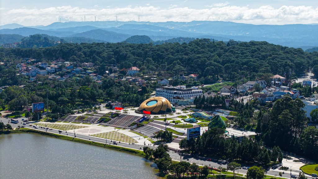 Quảng trường Lâm Viên . Ảnh: VIETNAM JAZZ HERITAGE FESTIVAL 2026